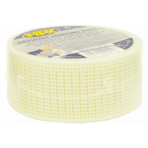 HPX FT4845 Лента-серпянка армирующая для швов DRYWALL JOINTING TAPE 48мм х45м белая 5407004560137