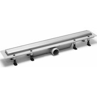 Душевой лоток PlastBrno Design 4 40 см SZA4400 с решеткой, хром