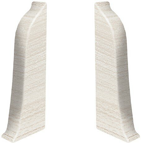 Заглушки Aberhof ABF60 для плинтуса, цвет 2745 дуб аляска (блистер)