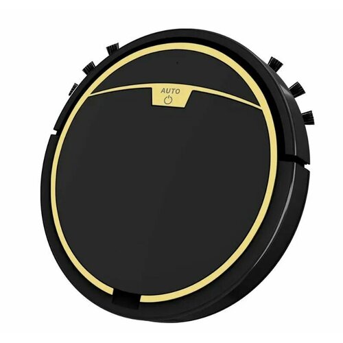 Робот-пылесос для сухой и влажной уборки 2000 мАч черного цвета 5181₽