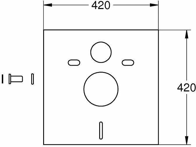 Звукоизоляционный комплект Grohe 37131000