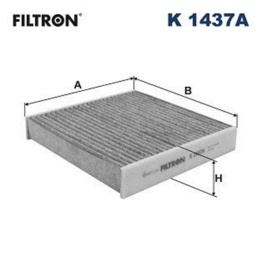 FILTRON K1437A Фильтр салона угольн LAND ROVER: DEFENDER Station Wagon (L663) 200 19- 300 19- 200 19- 200 19- 300 20- 300 20- 200 20- 300 19-, DEFENDER Van (L663) 200 20- 300 20-