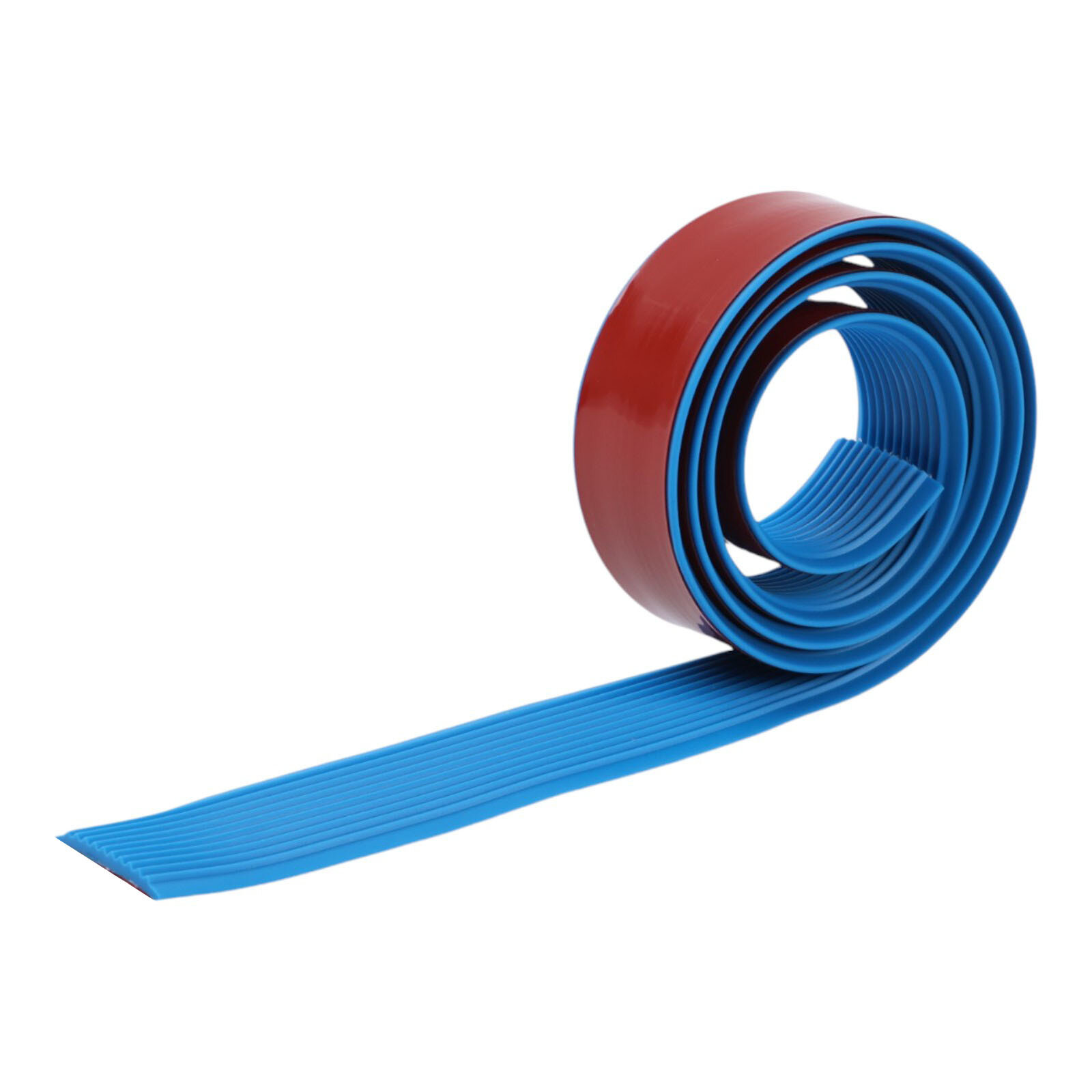 Противоскользящая накладка прямая TAKE IT EASY самоклеющаяся с полосами 1000×30 мм цвет синий