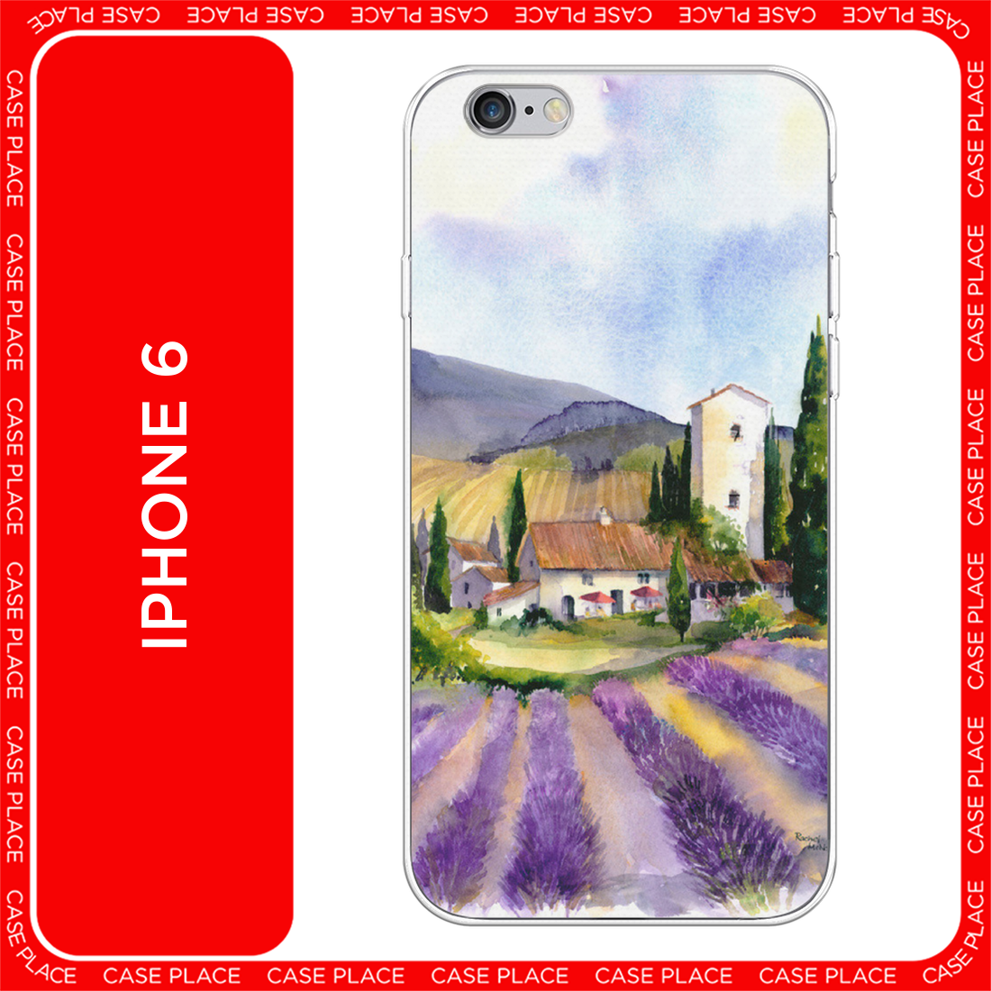 Силиконовый чехол "Кот на Хэллоуин" на Apple iPhone 6S / Айфон 6S