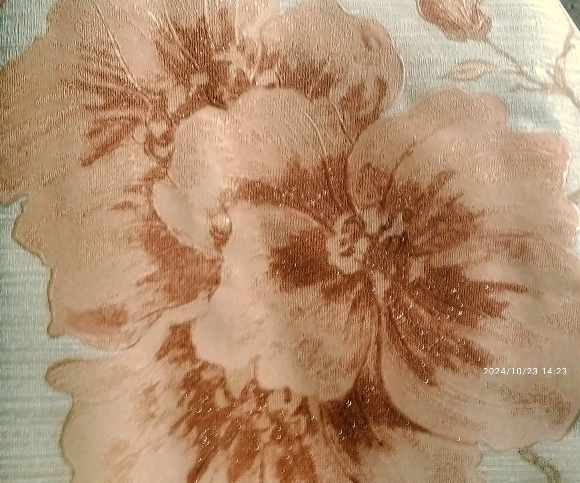 Виниловые обои Erismann Poesia 4054-3 жёлтые