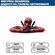 Фигурка Deadpool / Дэдпул на панель (торпедо) или руль в автомоби...