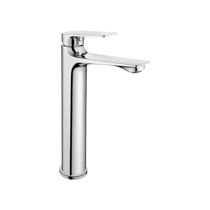 Смеситель для раковины FRAP F1052-60 высокий, хром — фото 1