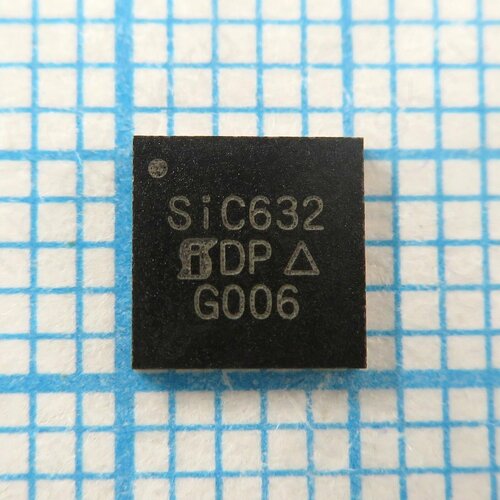 SiC632CD-T1-GE3 SiC632 50A - ШИМ преобразователь с мосфетами 370₽