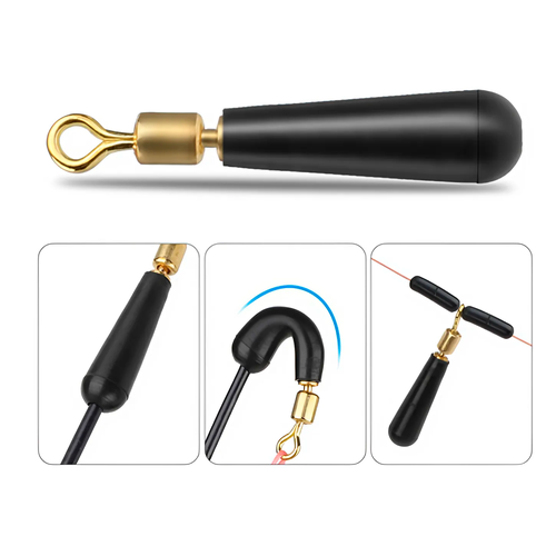 Силиконовые коннекторы для поплавка (#1) - 17мм - (0.8-1.1мм) 3шт