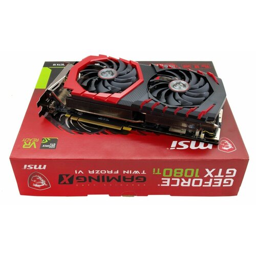 Видеокарта Nvidia GeForce GTX 1080ti MSI GamingX 11gb 29900₽