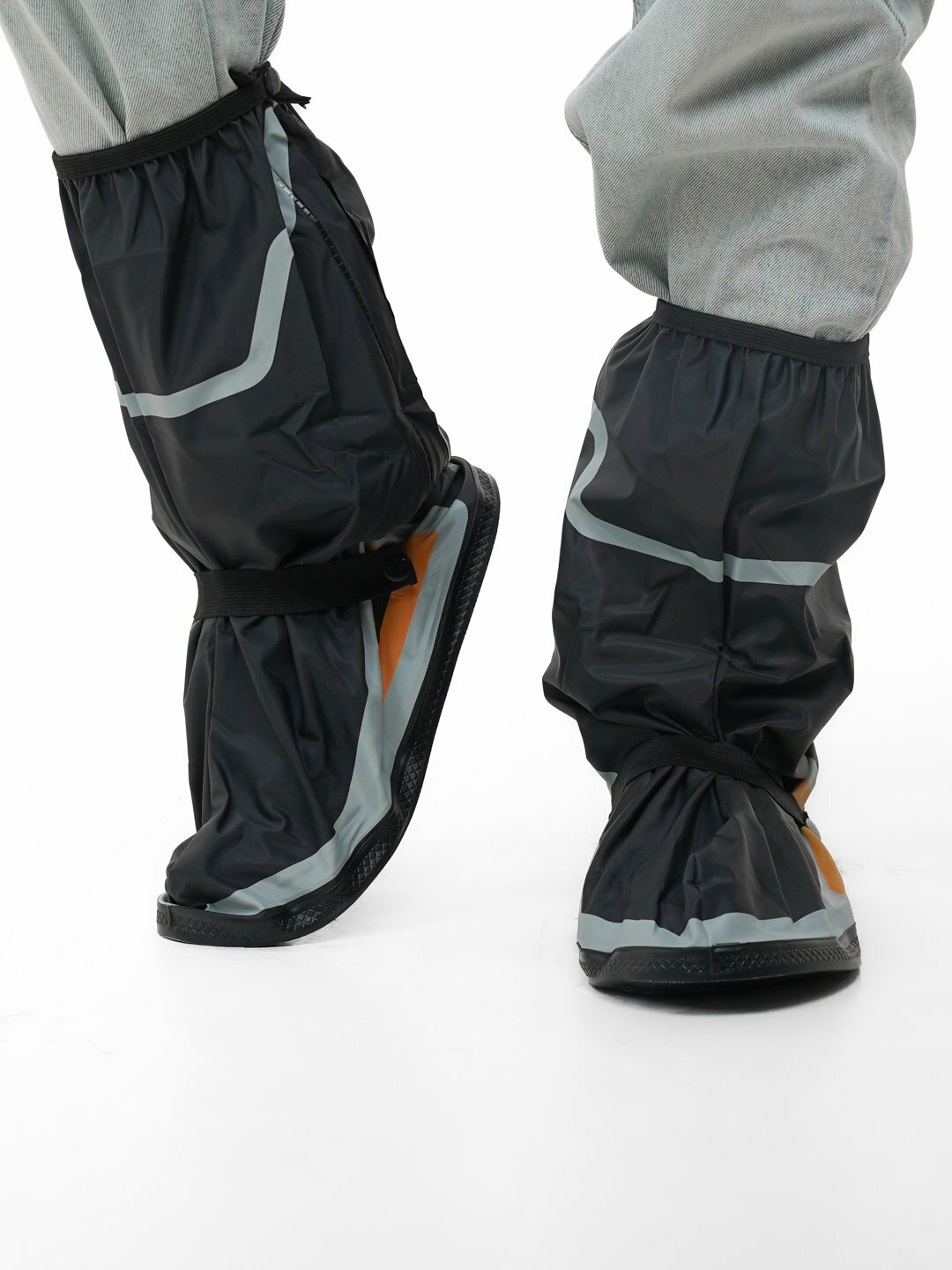 Дождевики для обуви, Серый, L-40-42 — фото 1