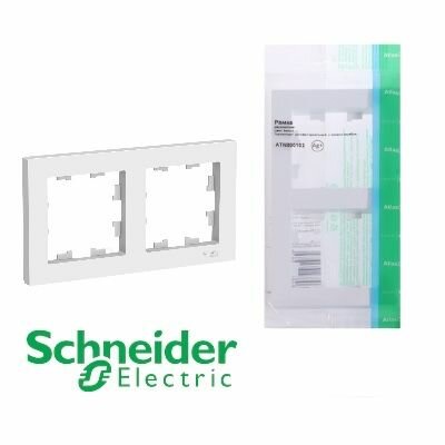 Рамка электроустановочныя Schneider Electric(белый)