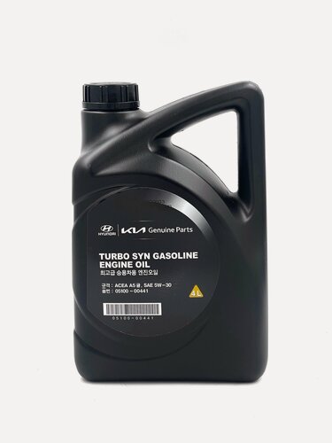 Изображение товара Масло моторное Kia/Hyundai Turbo Syn Gasoline Engine Oil 5w-30, 4 литра