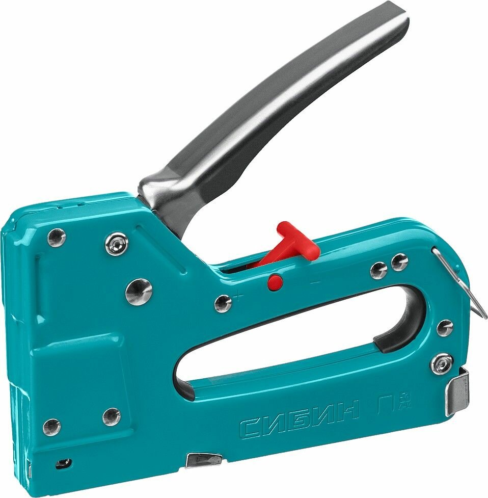 Степлер СИБИН РМ-53, тип 53, A, 10, JT21, 23GA, 4-14 мм, стальной, рессорный