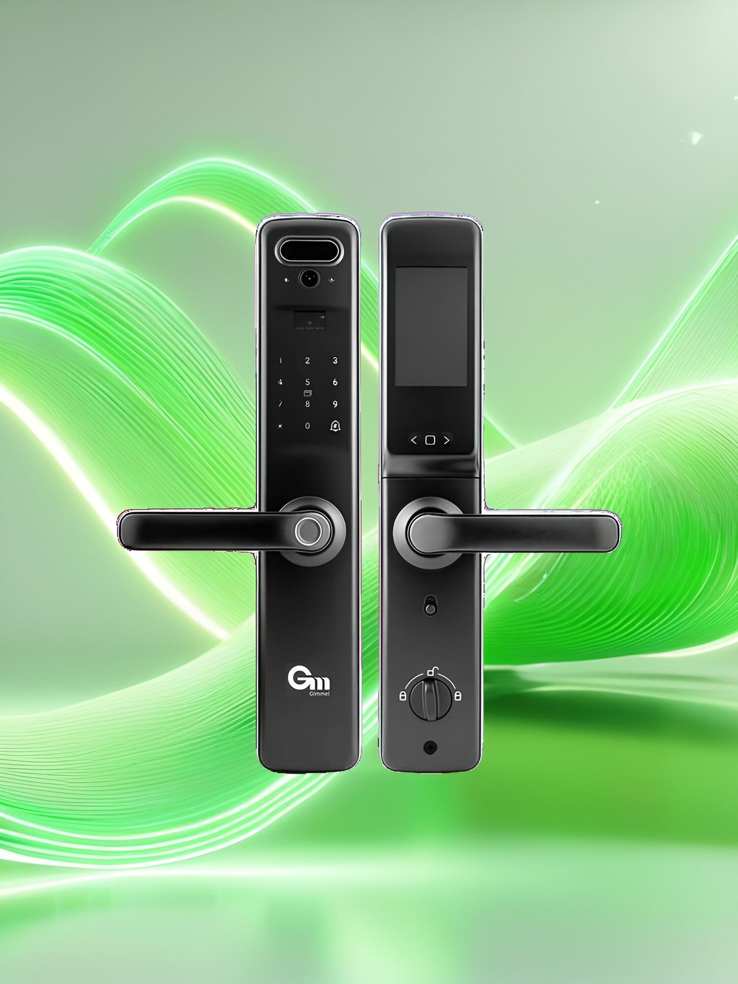 Умный замок с домофоном и блоком WI-FI Gimmel F30 Tuya ДМ-70