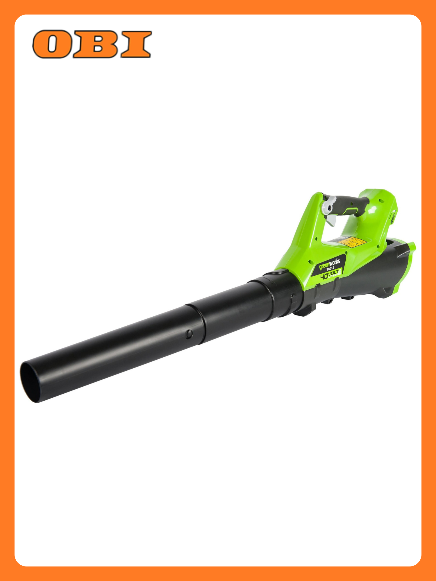 Воздуходувка аккумуляторная Greenworks G-MAX 40V G40AB4K c АКБ и ЗУ