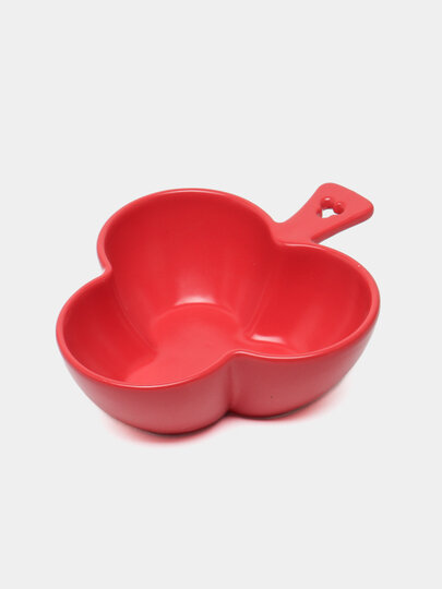 Салатница "HAPPY KITCHEN", GOLD, фарфор, фигурная, универсальная — фото 1