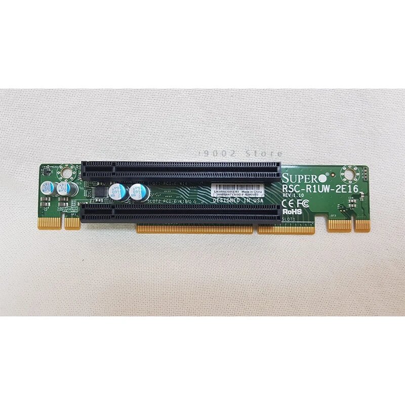 WYORESY RSC-R1UW-2E16 PCIe x16 Riser Card для Supermicro 1U