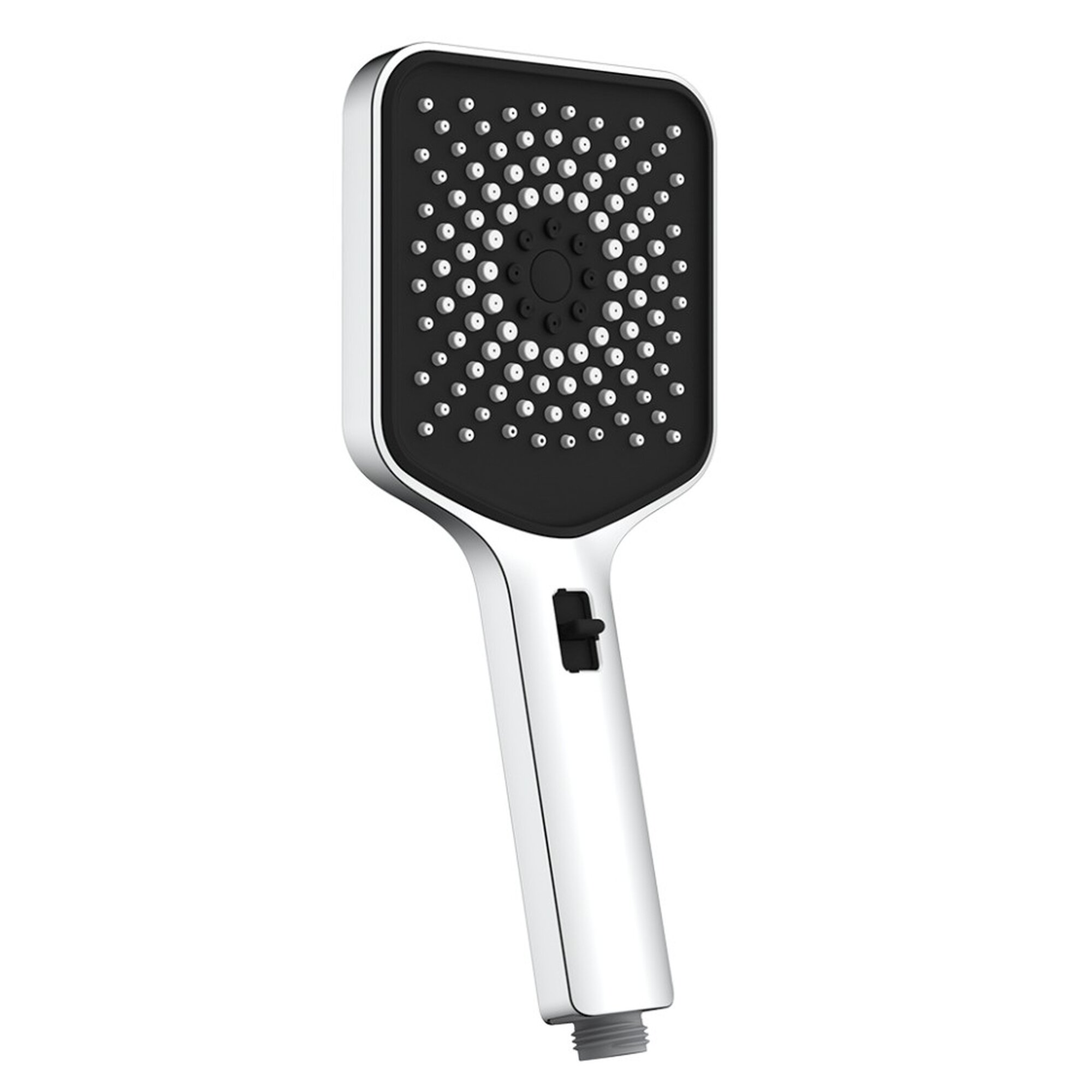 Ручной душ AQUAme AQM8502CR, хромированное покрытие, квадратный, 1 режим