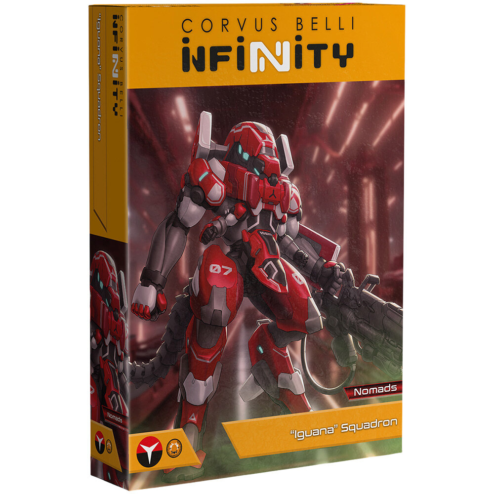 Настольная игра Infinity: Nomads N5 - "Iguana" Squadron