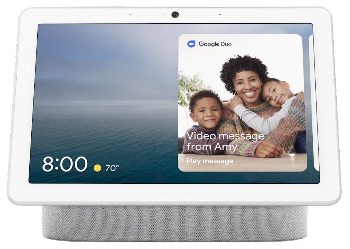   Google Nest Hub Max, chalk