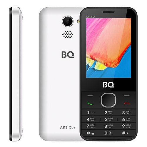 Телефон BQ 2818 ART XL+, черный / коричневый