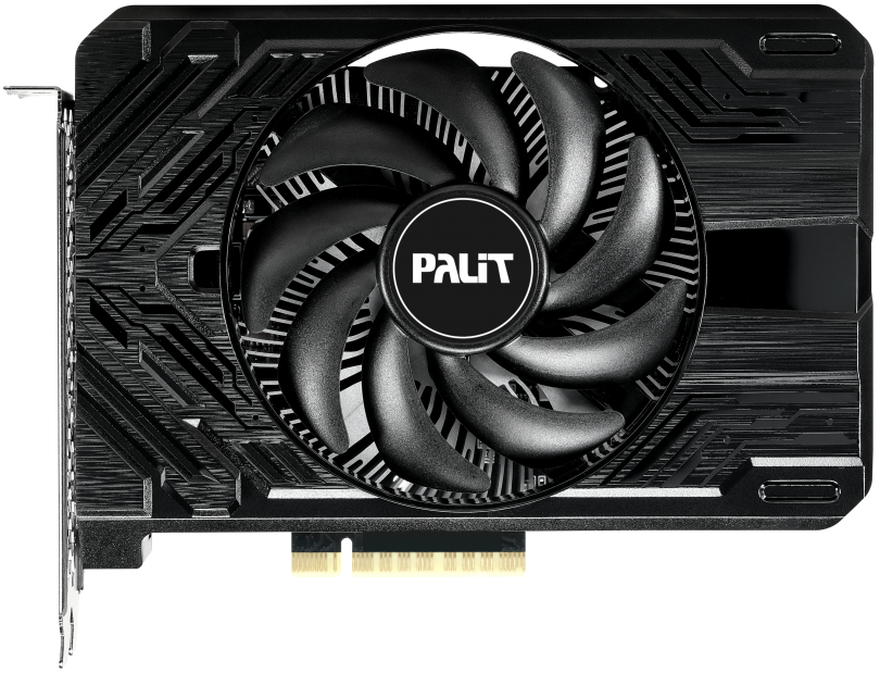 Palit nVidia GeForce RTX 4060 STORMX 8G 1830Mhz PCI-E 8192Mb 17000Mhz 128 bit HDMI 3xDP NE64060019P1-1070F