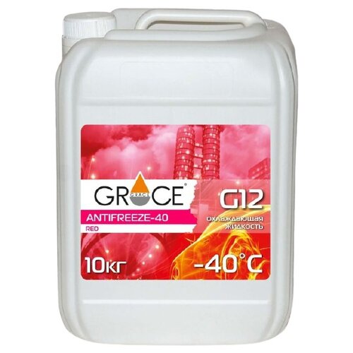 Антифриз Grace Lubricants ANTIFREEZE-40 G12 red 10 кг