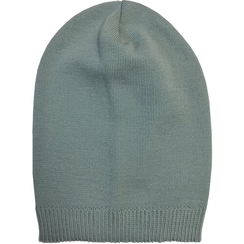 фото Шапка бини anru, размер универсальный, голубой