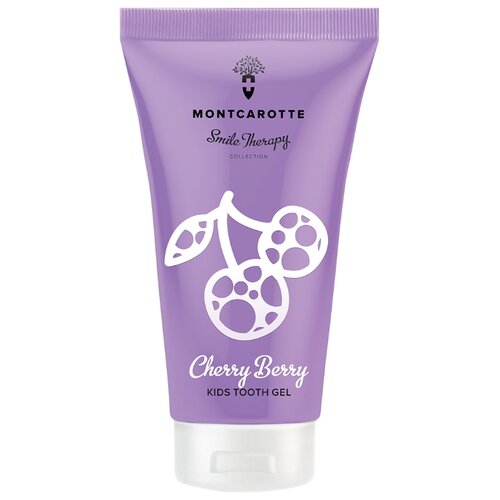 фото Зубной гель Montcarotte Cherry Berry Kids Tooth Gel 0+, 30 мл