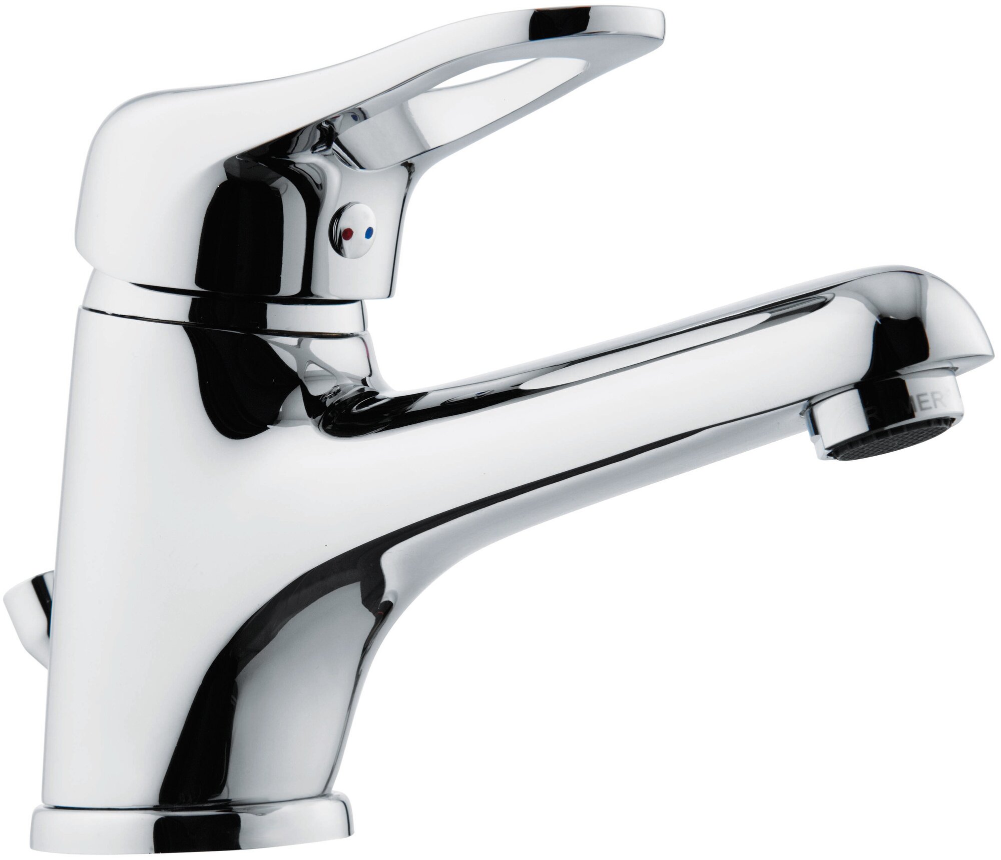 фото Смеситель для раковины Remer Kiss K10L с донным клапаном