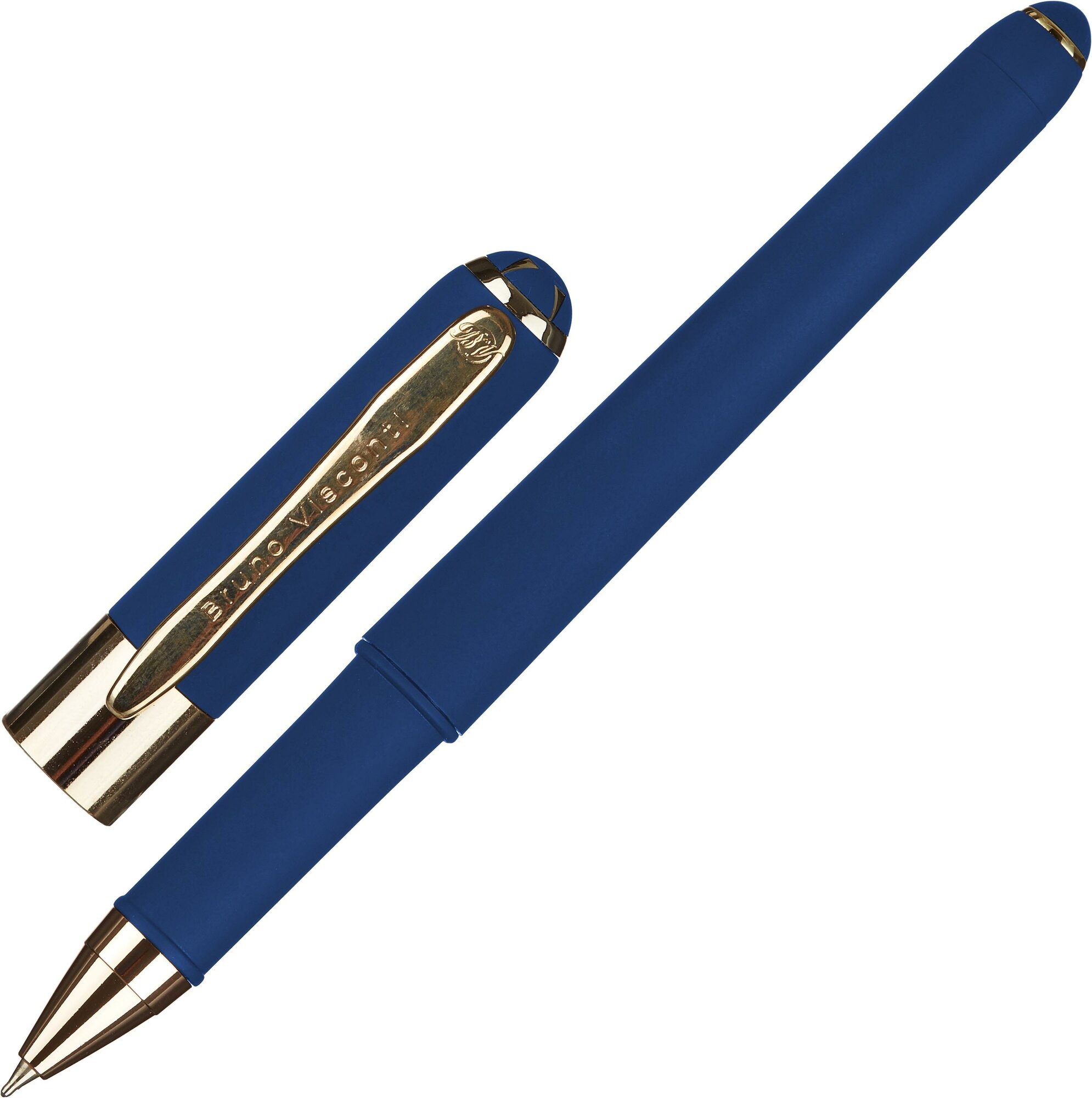 Ручка шариковая неавтомат. MONACO т-син. корп,0,5, син, манж20-0125/07