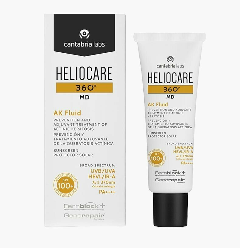 HELIOCARE 360 MD AK FLUID SUNSCREEN 100 Флюид с тотальной защитой SPF100, 50 мл