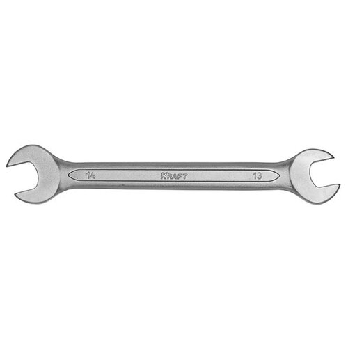 Ключ рожковый KRAFT KT700528, 14 мм х 13 мм ключ kraft kt 700537 рожковый 30 32мм cr v холодный штамп
