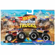 Набор машин Hot Wheels Монстр-Трак Взаимное уничтожение 2 шт. HNX29