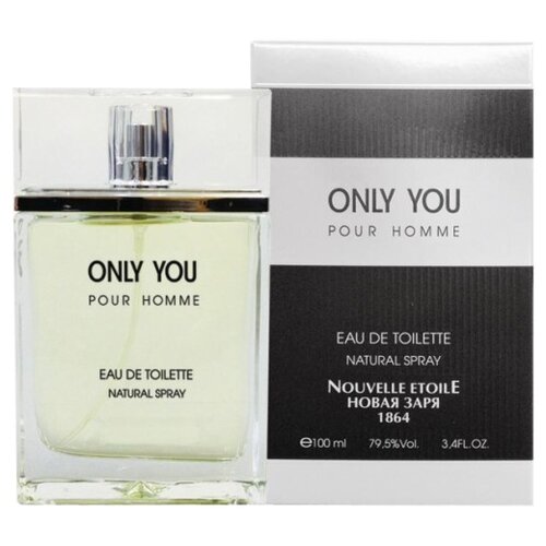 Новая Заря туалетная вода Only You pour Homme, 100 мл, 100 г новая заря парфюмерная вода only you for women 30 мл