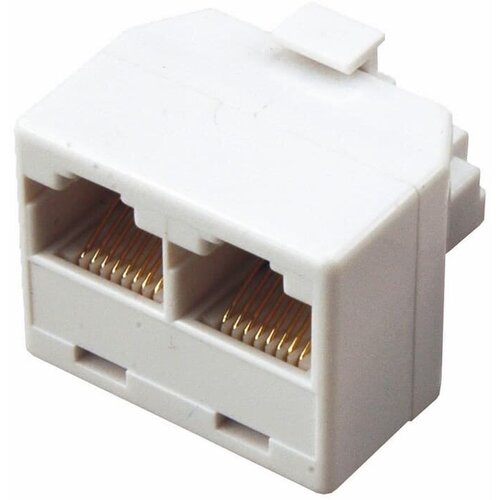 Компьютерный двойник RJ-45(8P-8C) (штекер - 2 гнезда) Rexant , 50шт