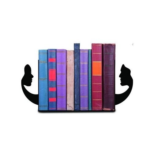 фото Подставка-органайзер для книг "лица", 2 штуки феникс present