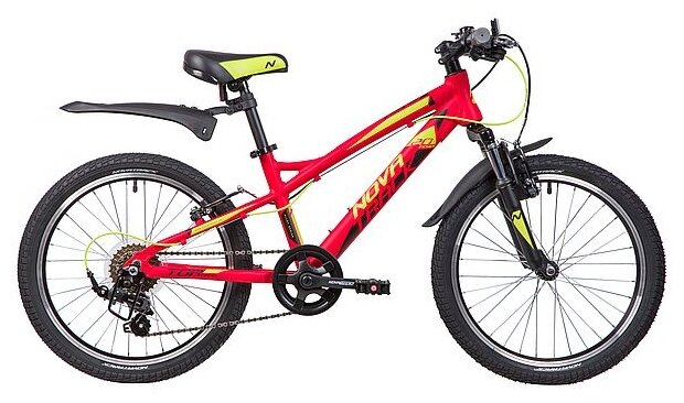 Детский велосипед Novatrack Tornado 20" (2019) 20 Красный