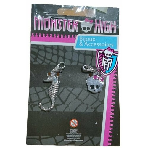 Набор из 2х подвесок для браслета Monster High