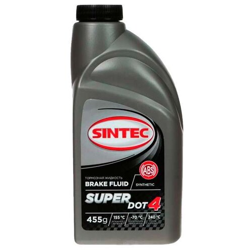 фото Тормозная жидкость SINTEC Super Dot 4 0.46 л