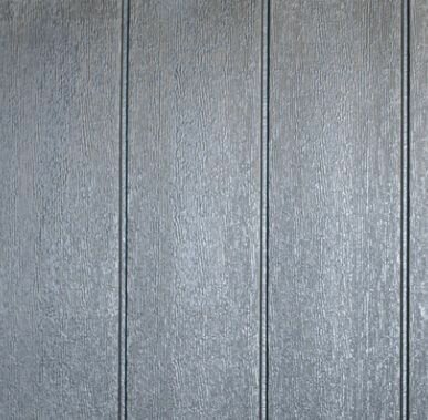 Комплект из 10шт панели самоклеющиеся ПВХ "Вагонка серебристая 3D" 700*700*4,5мм
