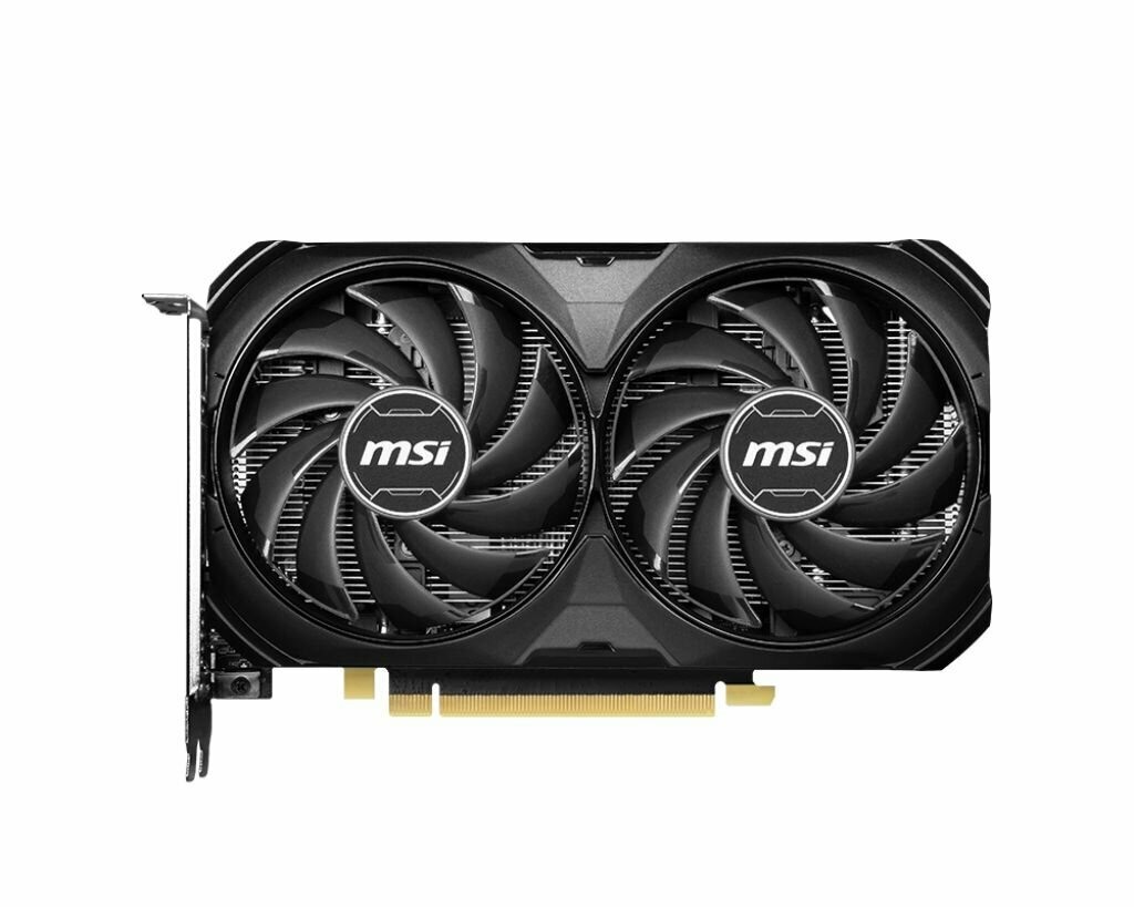 Видеокарта MSI GeForce RTX 4060 Ti Ventus 2X Black OC 8Gb