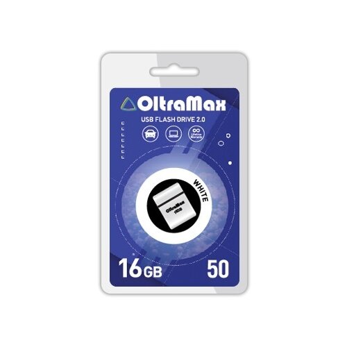 фото Флешка oltramax 50 16gb white