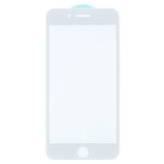 Защитное стекло 6D для iPhone 7 Plus/8 Plus (белый) (VIXION) - изображение