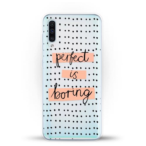 фото Силиконовый чехол boring perfect на samsung galaxy a50s andy & paul
