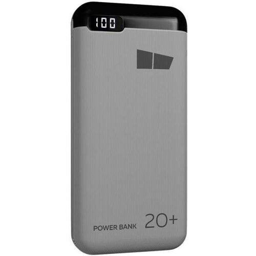 Внешний аккумулятор Power Bank 20000 мАч More choice PB32S-20W белый romoss sw20pf 20000мач 22 5 вт быстрая зарядка led