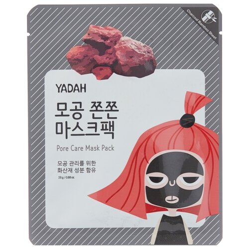 Yadah тканевая маска Pore Care Mask Pack от расширенных пор, 25 г