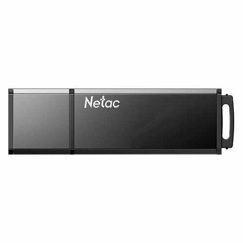 Флешка USB NETAC U351 32ГБ, USB3.0, серый [nt03u351n-032g-30bk]