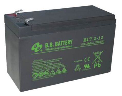 Аккумуляторная батарея B.B. Battery BC7.2-12 12В 7200 А·ч